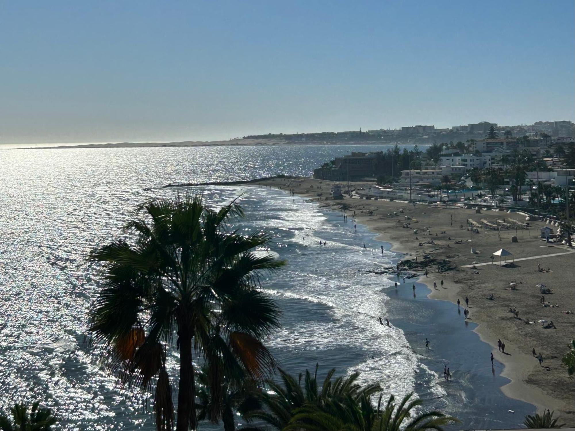 Sobre El Mar Con Vistas A Las Dunas De Maspalomas San Agustín Exterior foto
